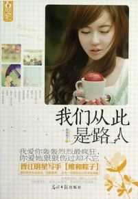 《我们从此是路人》(实体版全本)作者:维和粽子 百度云txt全集下载 封面
